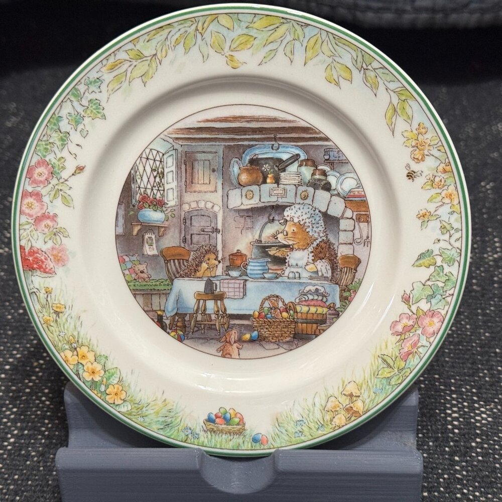 Villeroy & Boch Foxwood Tales Kitchen Bread & Butter Plate, Vintage Circa 1994